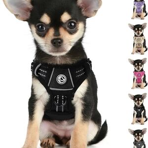 Yikeyo No Pull Dog Harness (Black, M)